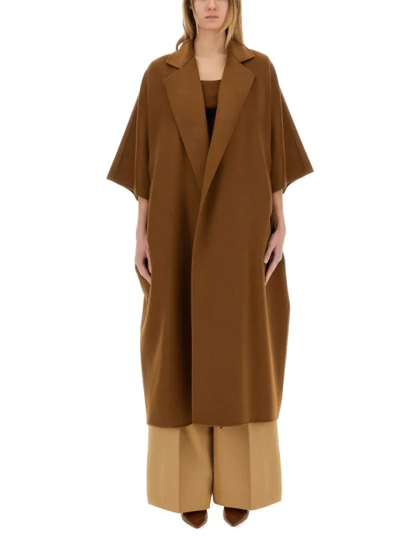 Camel Drap Cape Coat made by MaxMara