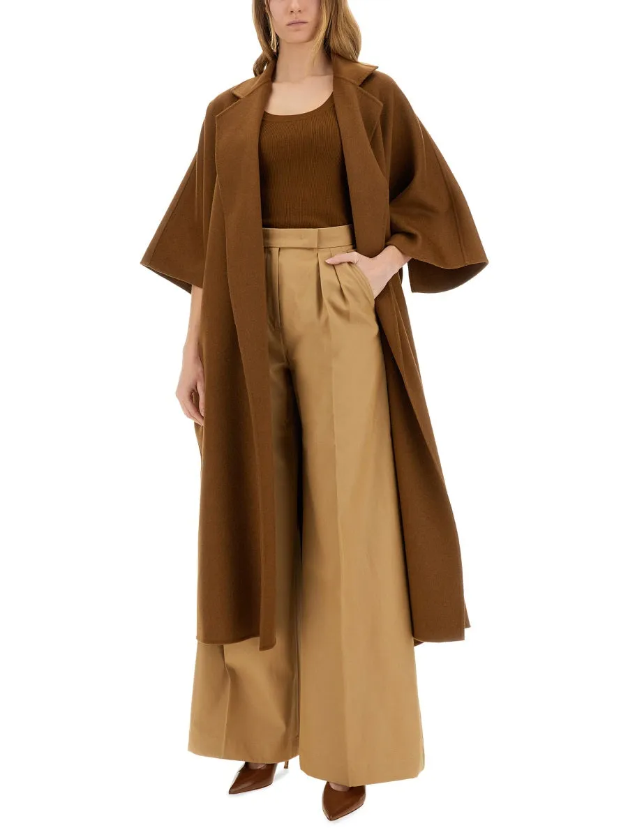 Camel Drap Cape Coat sold by Wanan Luxury product image thumbnail 2