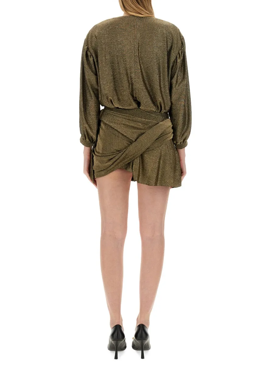 V-Neck Dress sold by Wanan Luxury product image thumbnail 3