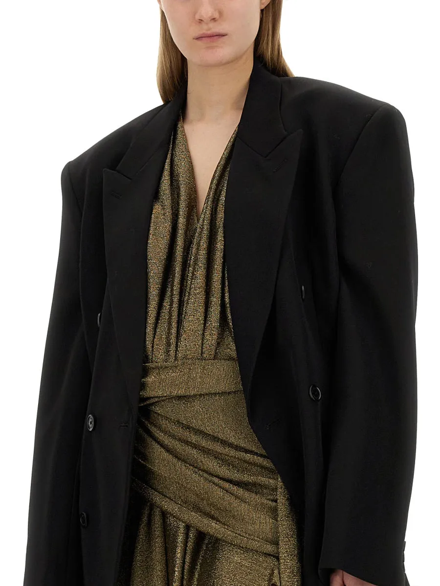 V-Neck Dress sold by Wanan Luxury product image thumbnail 4