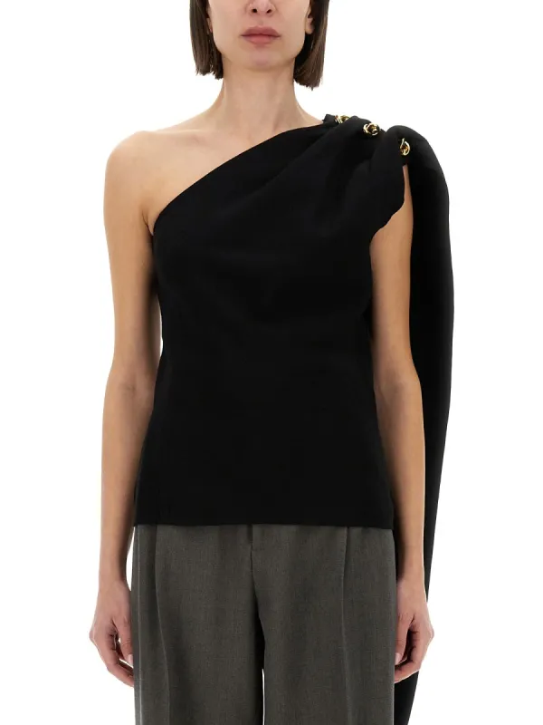 Crepe Tops. made by Bottega Veneta