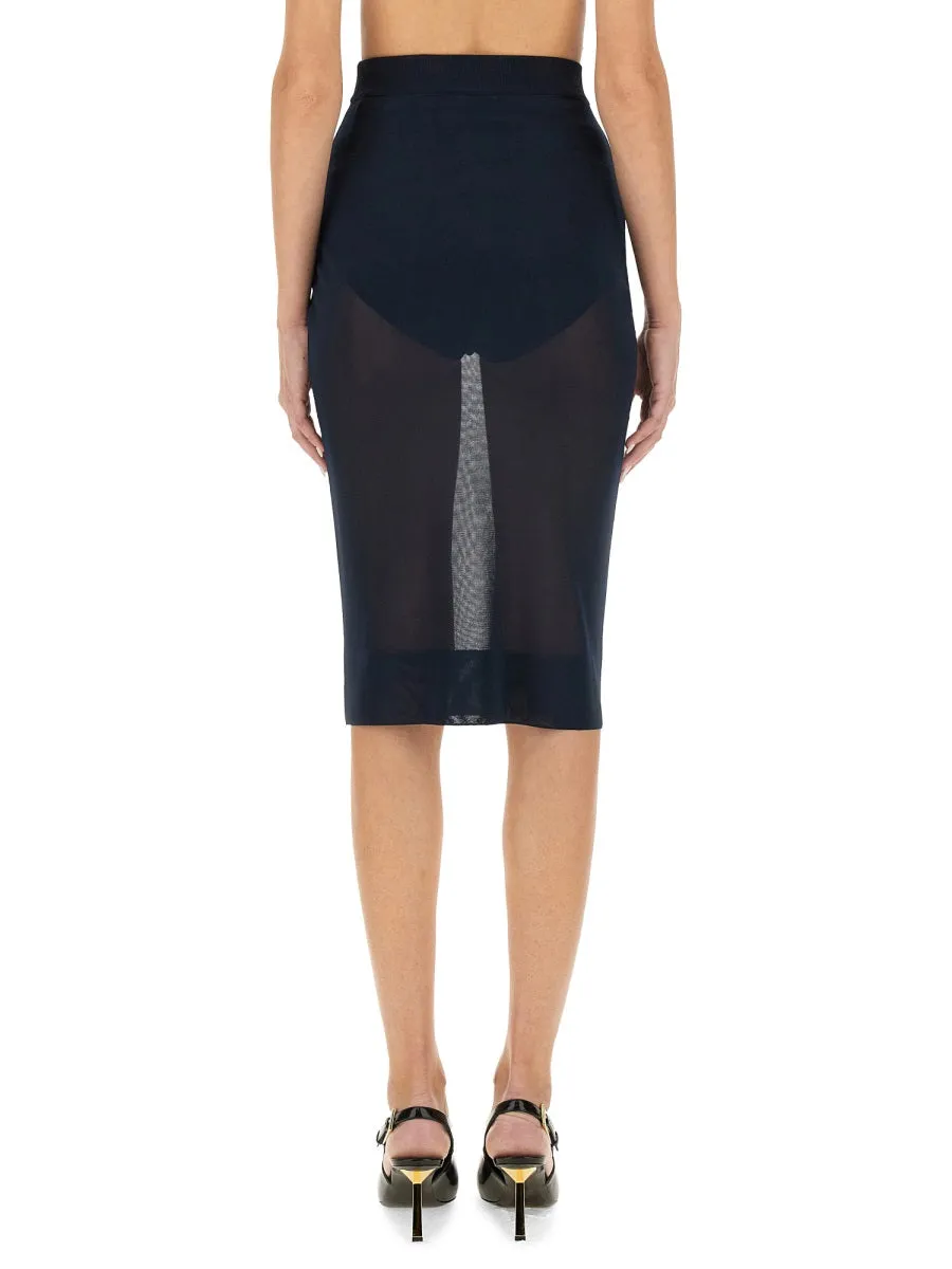 Knit Pencil Skirt sold by Wanan Luxury product image thumbnail 3