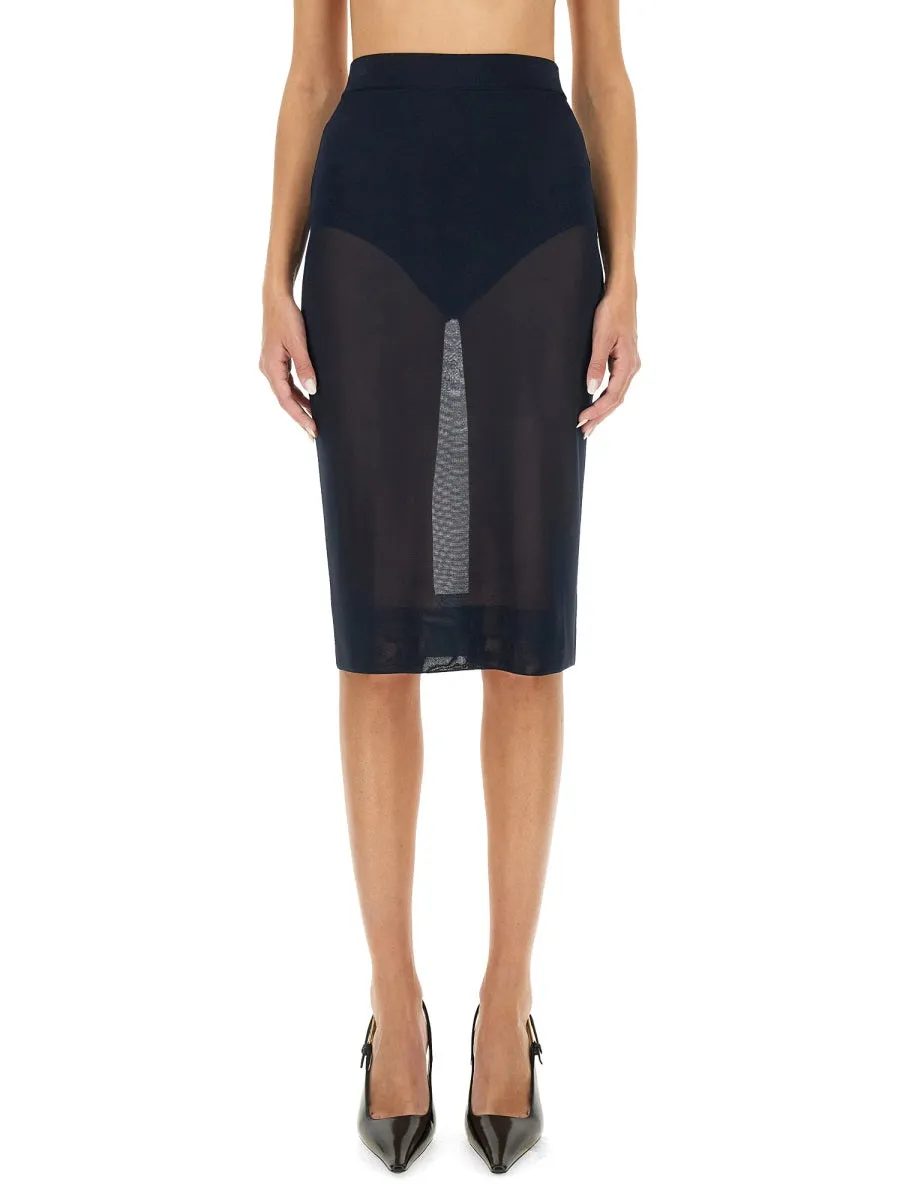 Knit Pencil Skirt sold by Wanan Luxury