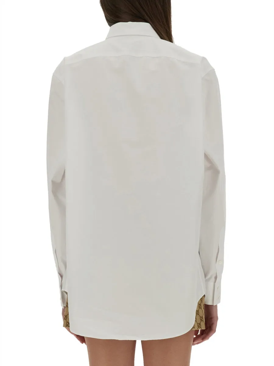 Cotton Poplin Shirt sold by Wanan Luxury product image thumbnail 3