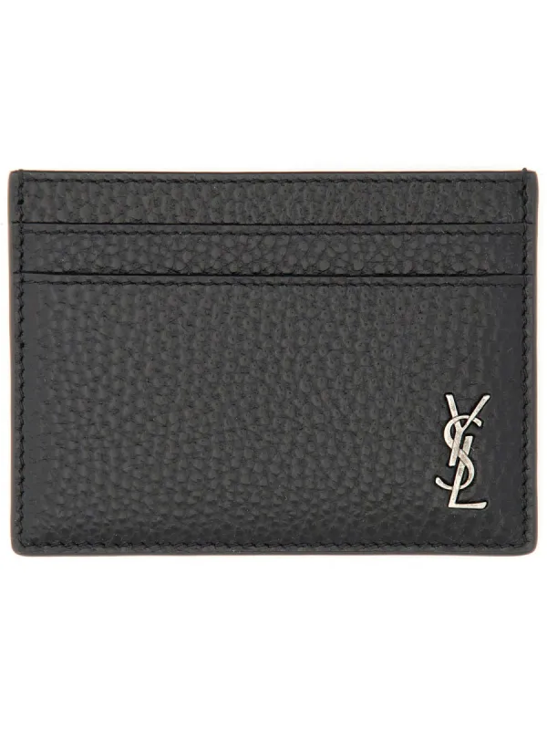 Monogram Card Holder made by Yves Saint Laurent