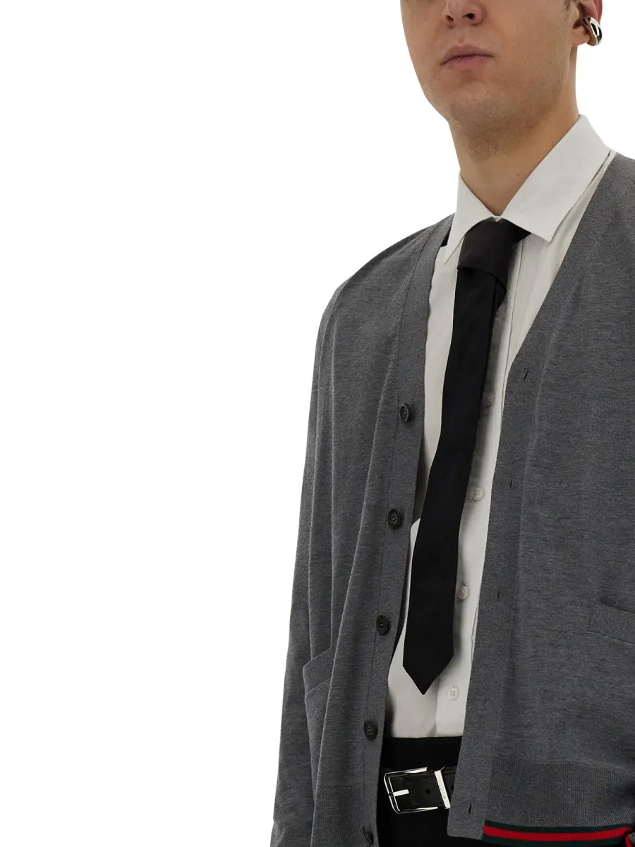 Web Pattern Cardigan sold by Wanan Luxury product image thumbnail 4