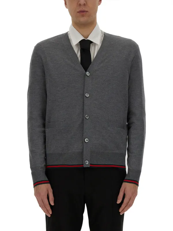 Web Pattern Cardigan made by Gucci