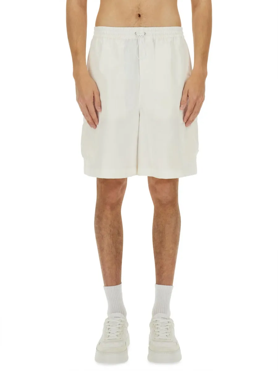 Cotton "Web" Shorts sold by Wanan Luxury