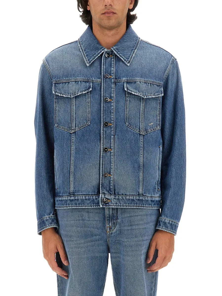 Denim Jacket sold by Wanan Luxury