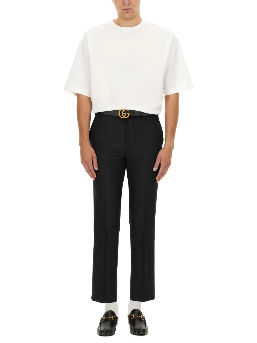 Wool Blend Twill Pants sold by Wanan Luxury product image thumbnail 2