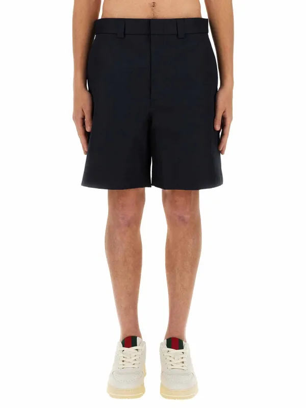 Web Ribbon Shorts made by Gucci