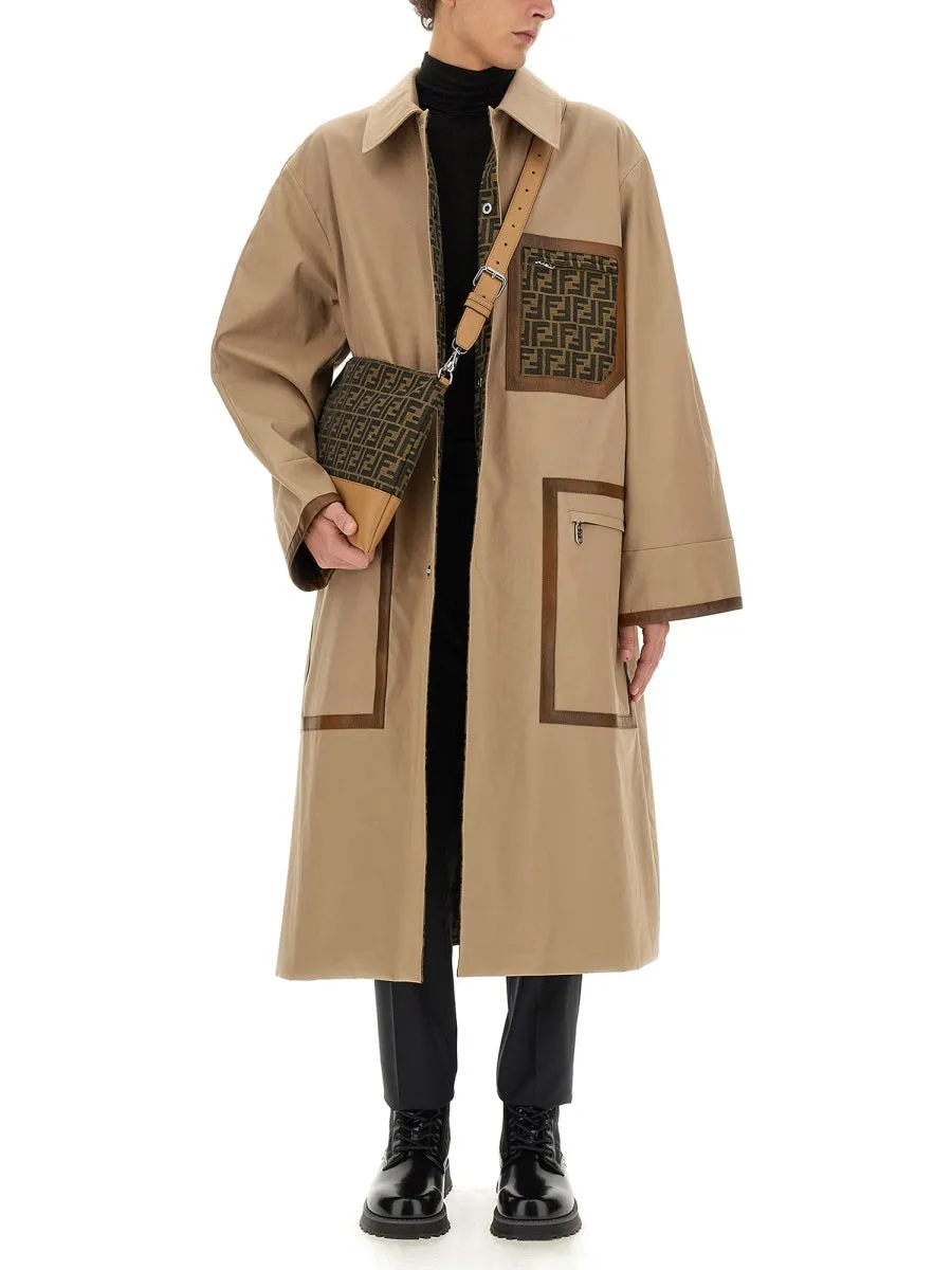 Fabric Trench Coat sold by Wanan Luxury product image thumbnail 2