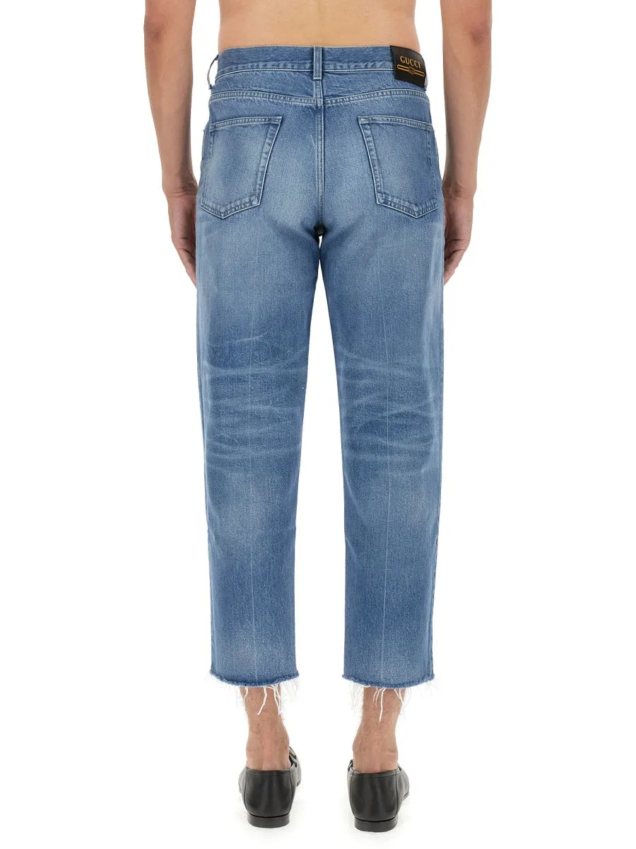 Carrot Fit Jeans sold by Wanan Luxury product image thumbnail 3