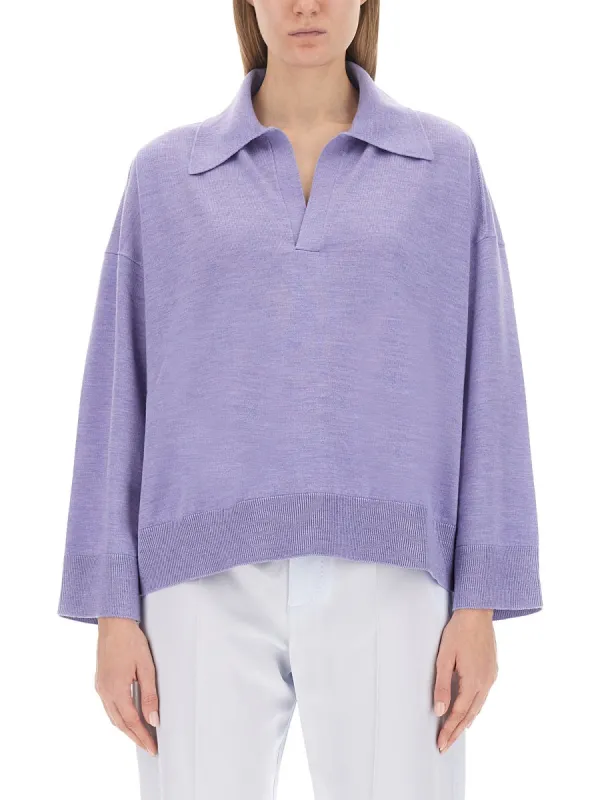 Wool Polo. made by Bottega Veneta