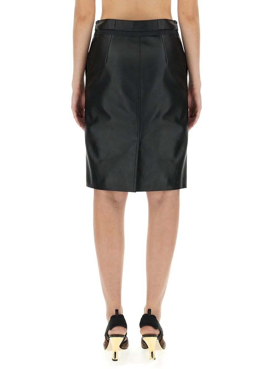 Leather Skirt sold by Wanan Luxury product image thumbnail 3