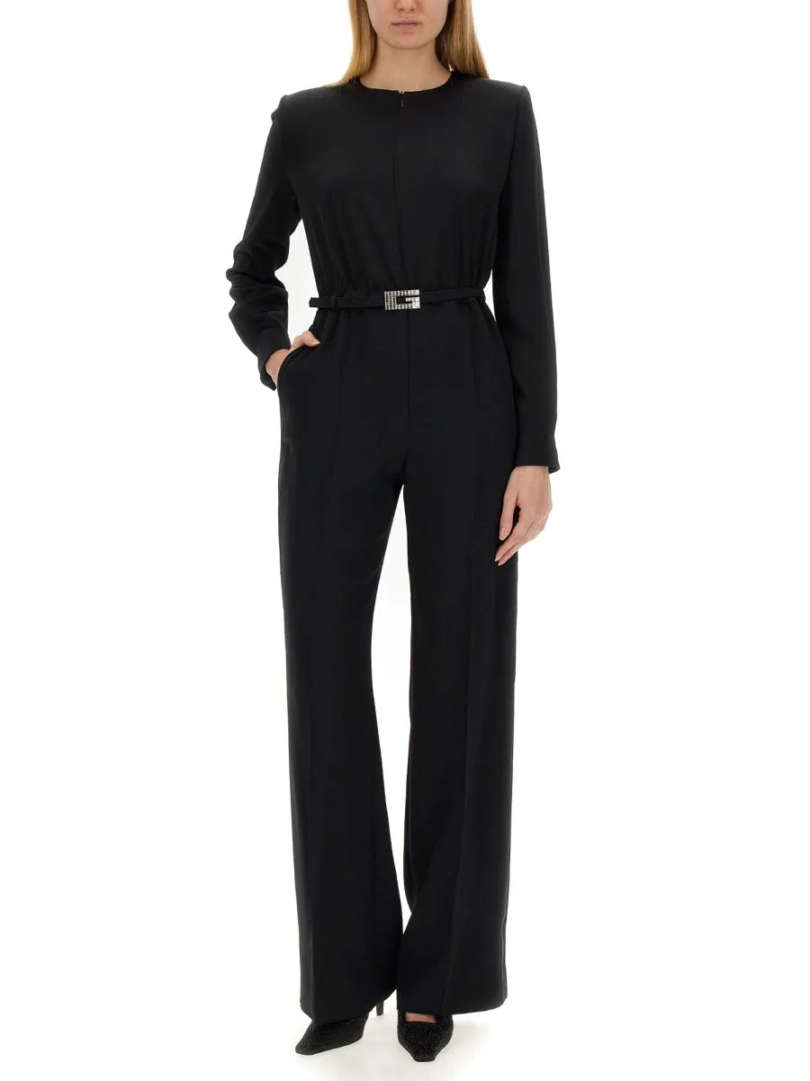 Viscose Jumpsuit With Belt sold by Wanan Luxury product image thumbnail 2