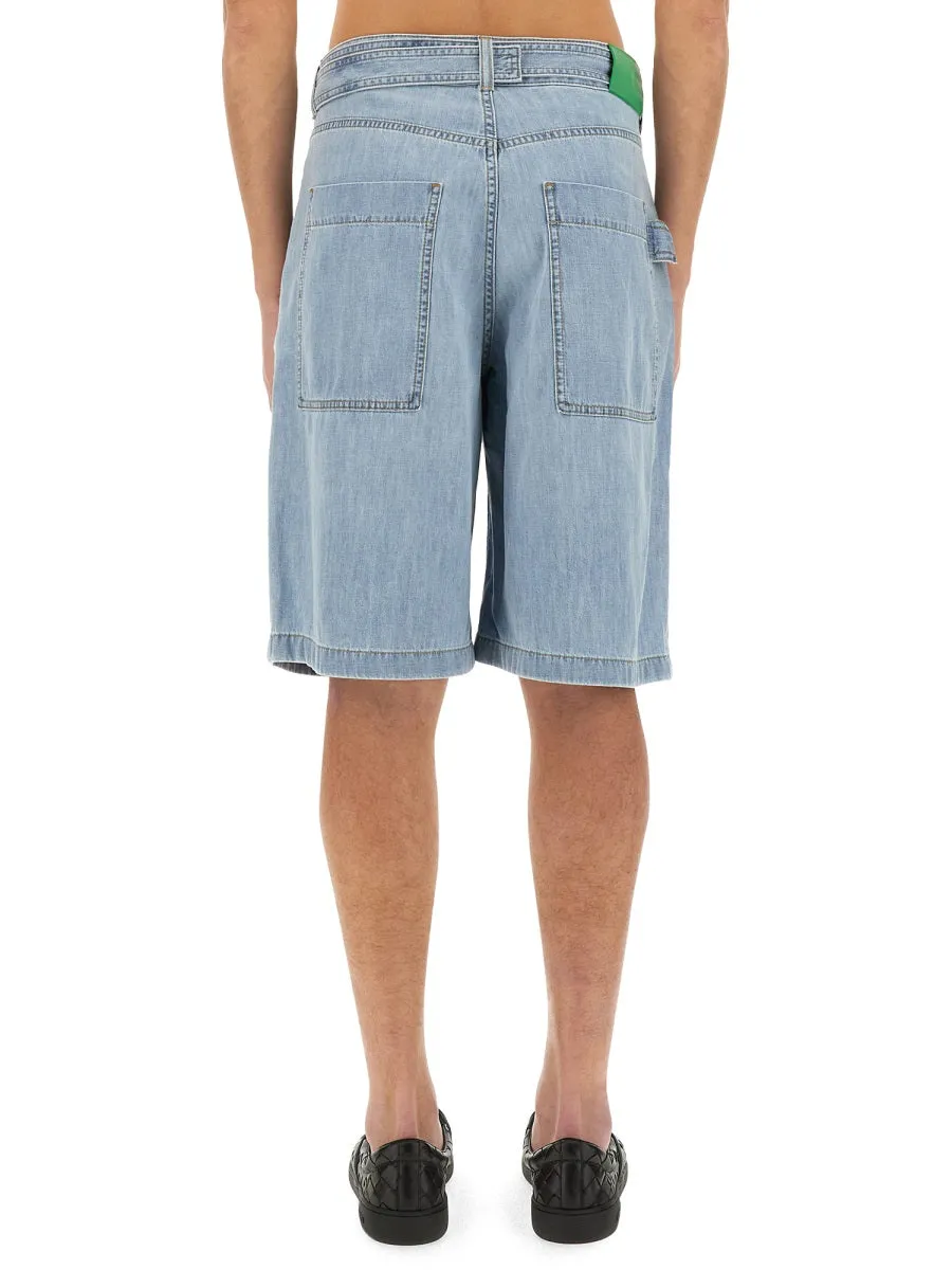 Denim Bermuda Shorts sold by Wanan Luxury product image thumbnail 4