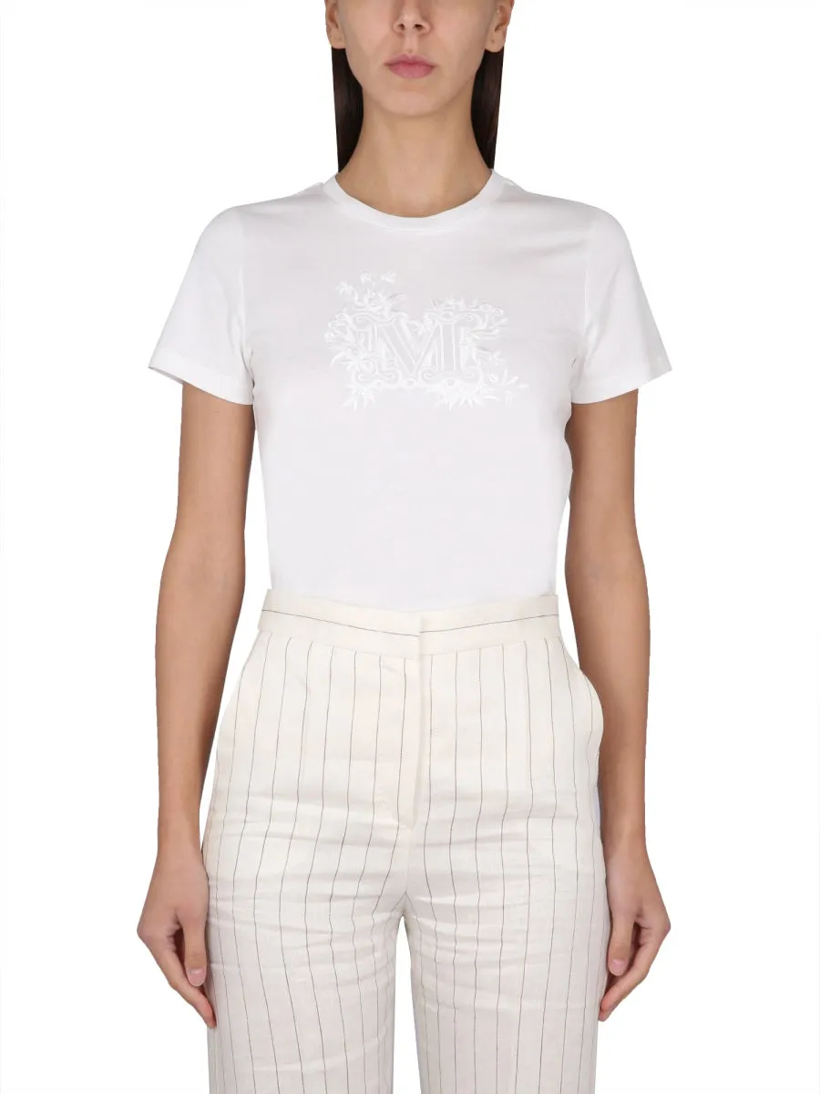 T-Shirt With Logo Embroidery sold by Wanan Luxury