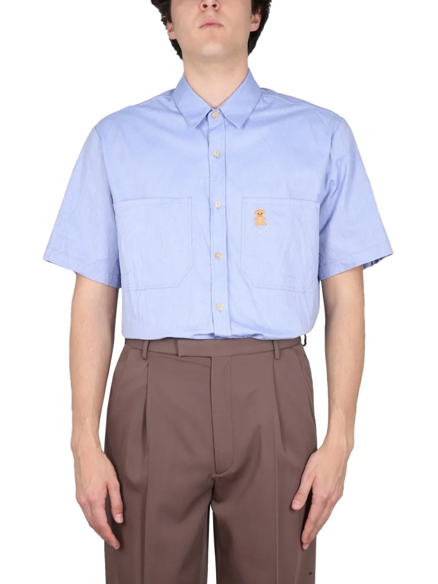 Shirt With Bear On Pocket sold by Wanan Luxury