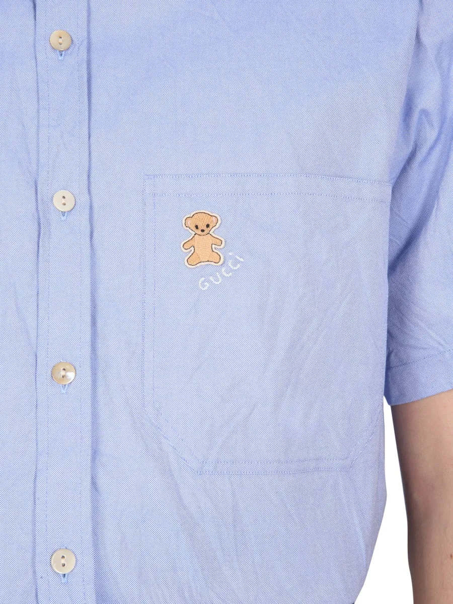 Shirt With Bear On Pocket sold by Wanan Luxury product image thumbnail 3