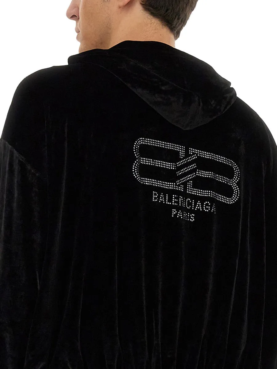 Velvet Sweatshirt sold by Wanan Luxury product image thumbnail 4