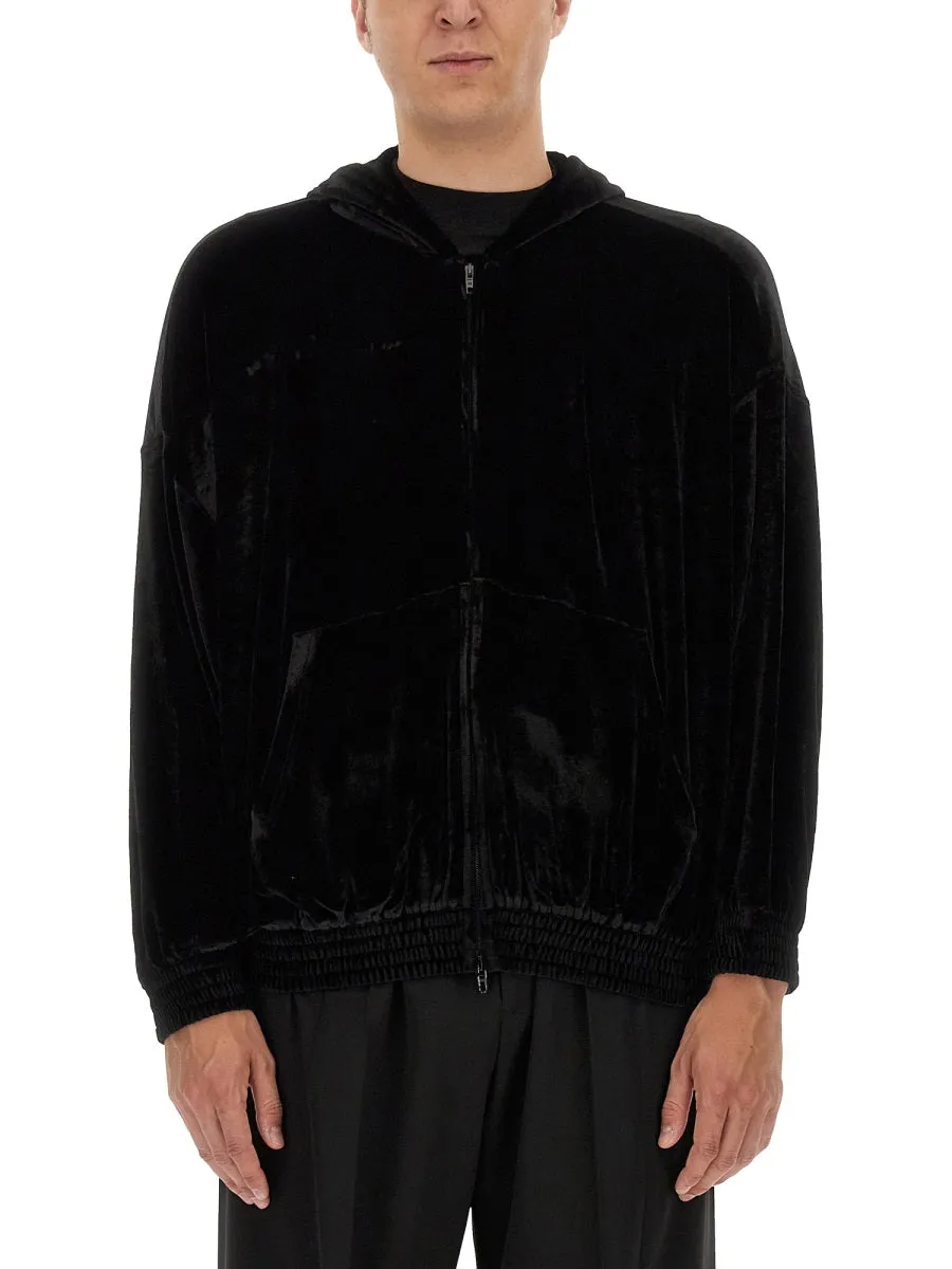 Velvet Sweatshirt sold by Wanan Luxury