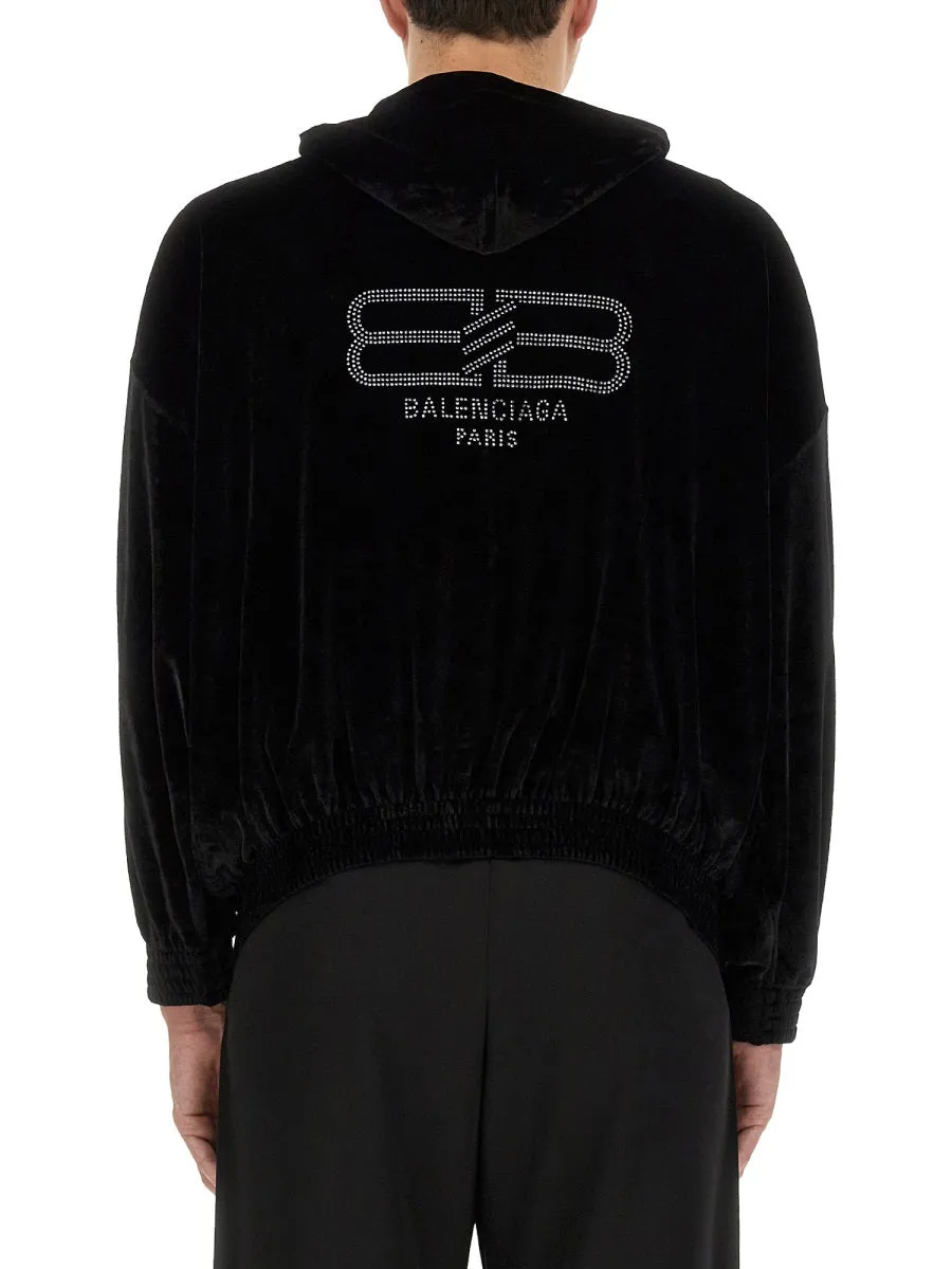 Velvet Sweatshirt sold by Wanan Luxury product image thumbnail 3