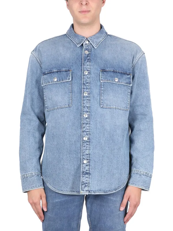 Denim Shirt made by Bottega Veneta