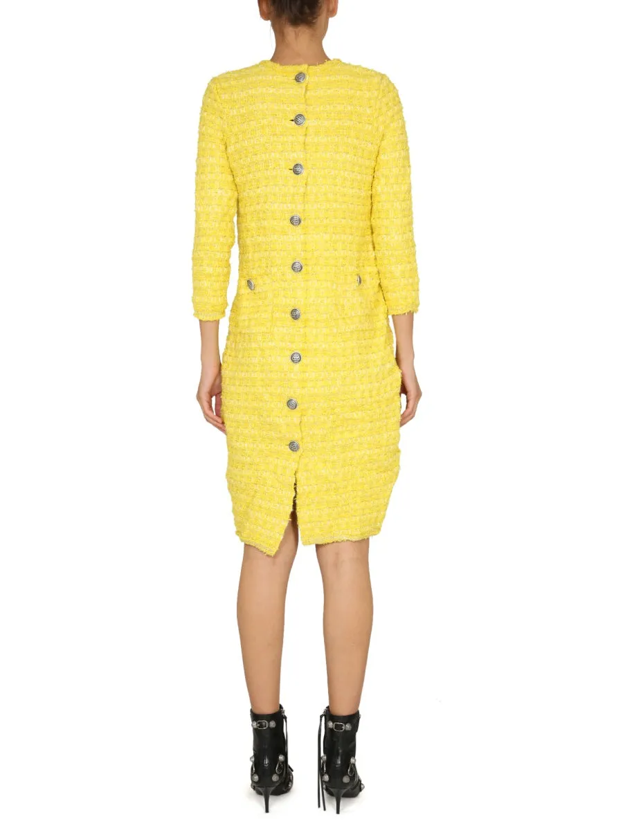 Back-To-Front Short Dress sold by Wanan Luxury product image thumbnail 3