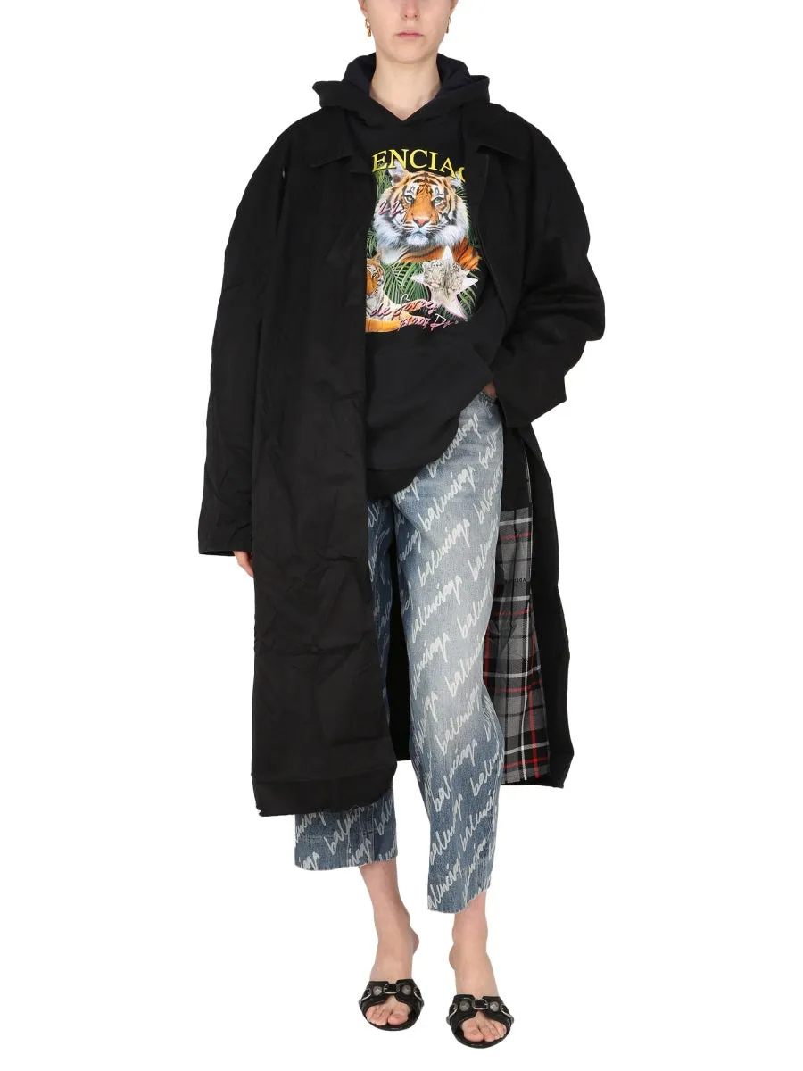 Oversize Carcoat sold by Wanan Luxury product image thumbnail 2