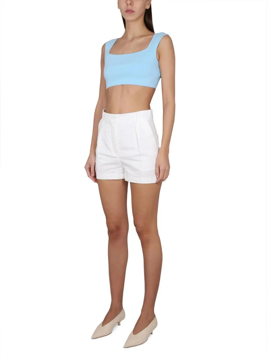 Cropped Fit Top sold by Wanan Luxury product image thumbnail 2