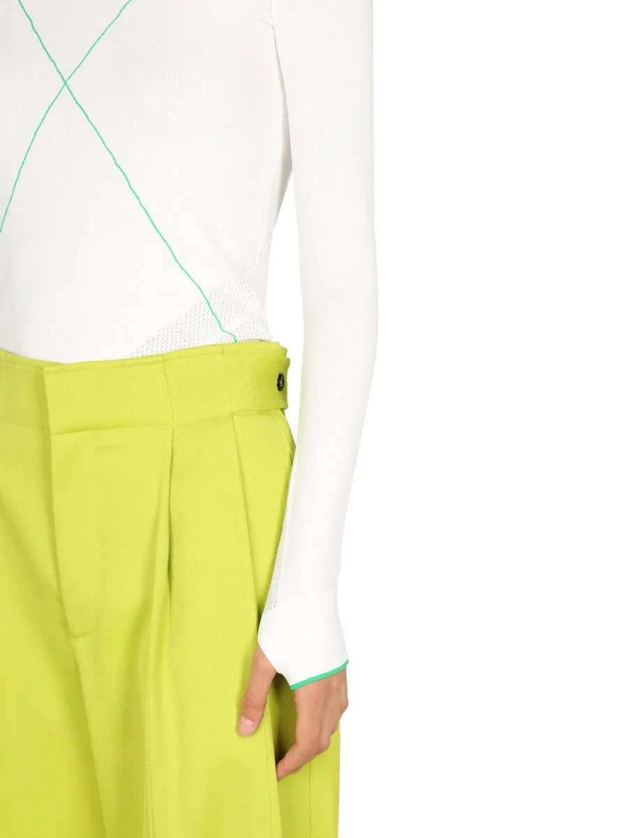 Contrasting Seams Sweater sold by Wanan Luxury product image thumbnail 4