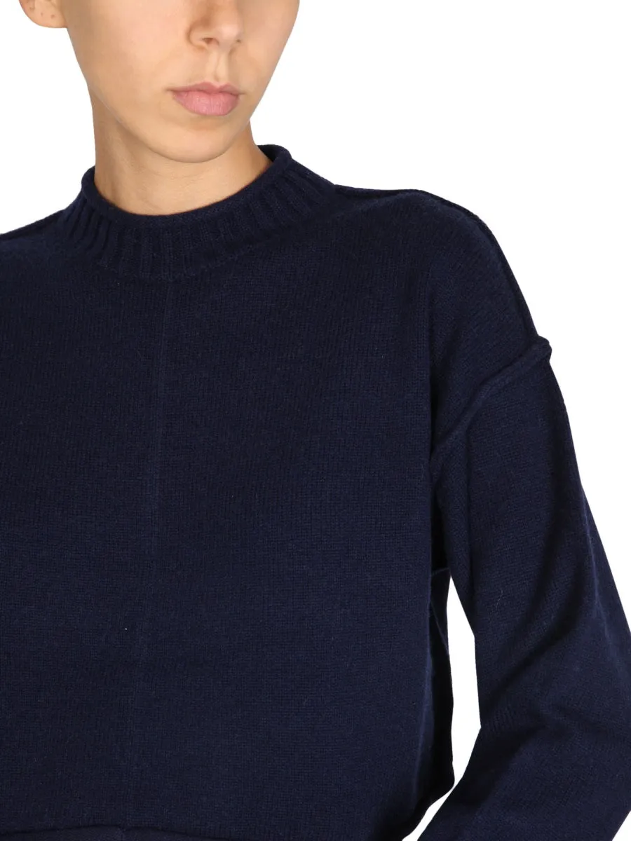 Wool And Cashmere Crew Neck Sweater sold by Wanan Luxury product image thumbnail 3