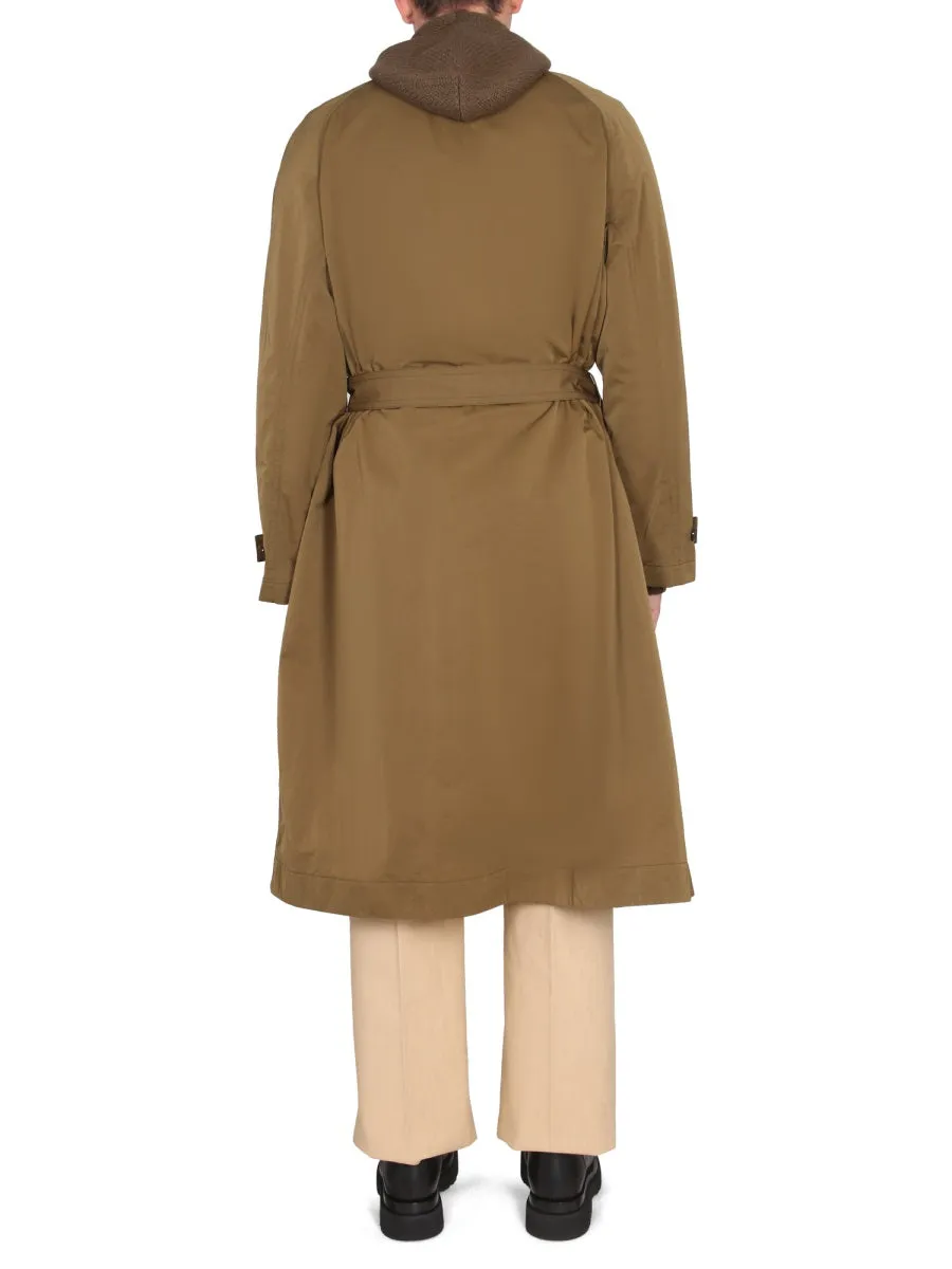 Nylon Folding Trench Coat sold by Wanan Luxury product image thumbnail 3