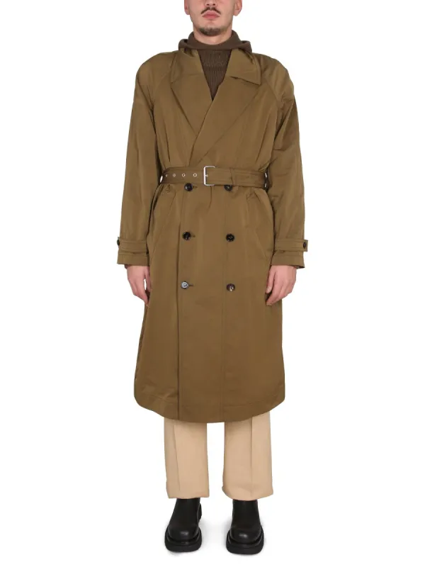 Nylon Folding Trench Coat made by Bottega Veneta