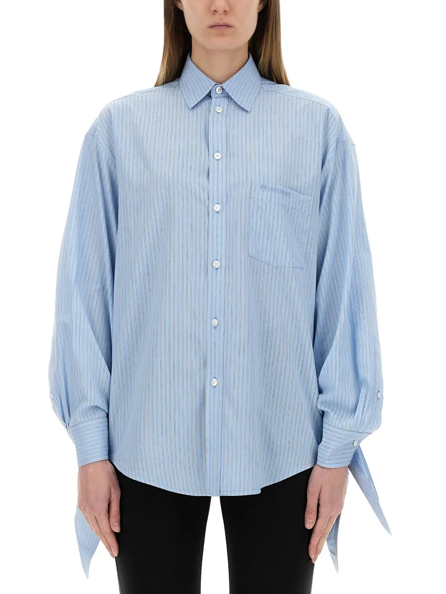 Blouse With Knotted Cuffs sold by Wanan Luxury