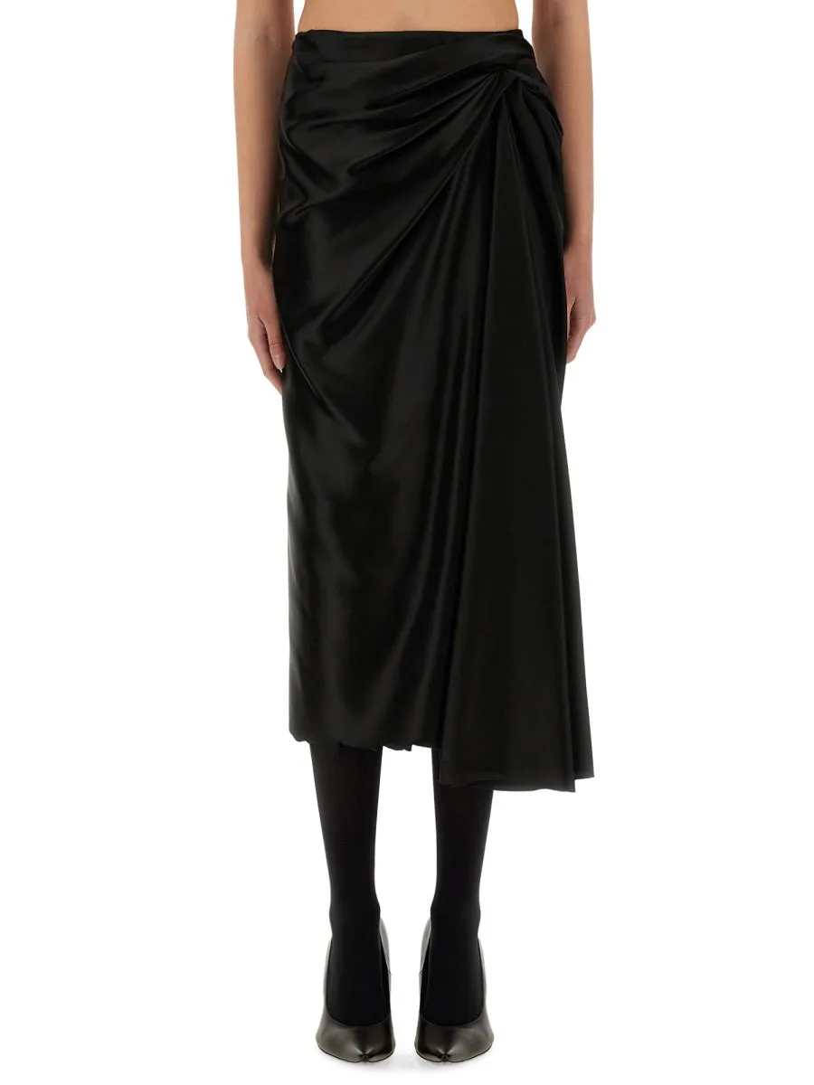 Draped Skirt sold by Wanan Luxury