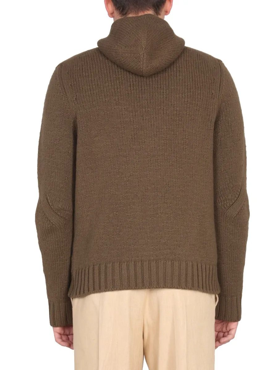 Textured Jersey With Hood sold by Wanan Luxury product image thumbnail 3