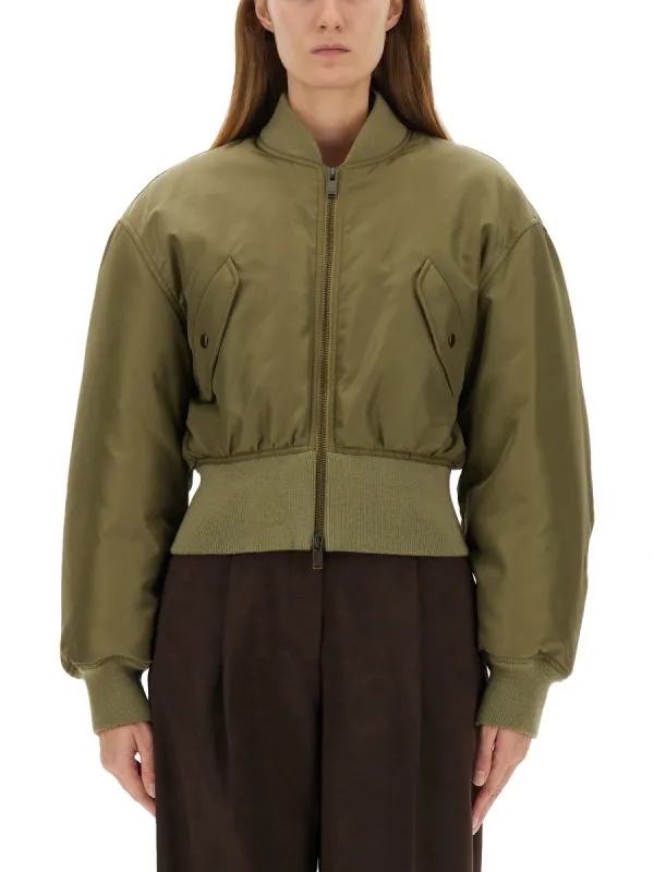 Nylon Bomber Jacket made by Yves Saint Laurent