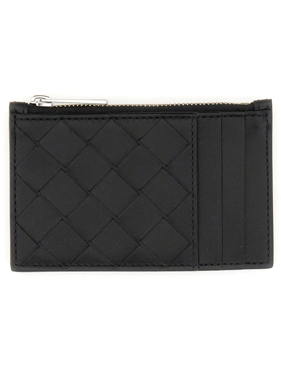 Woven Card Holder With Zipper sold by Wanan Luxury