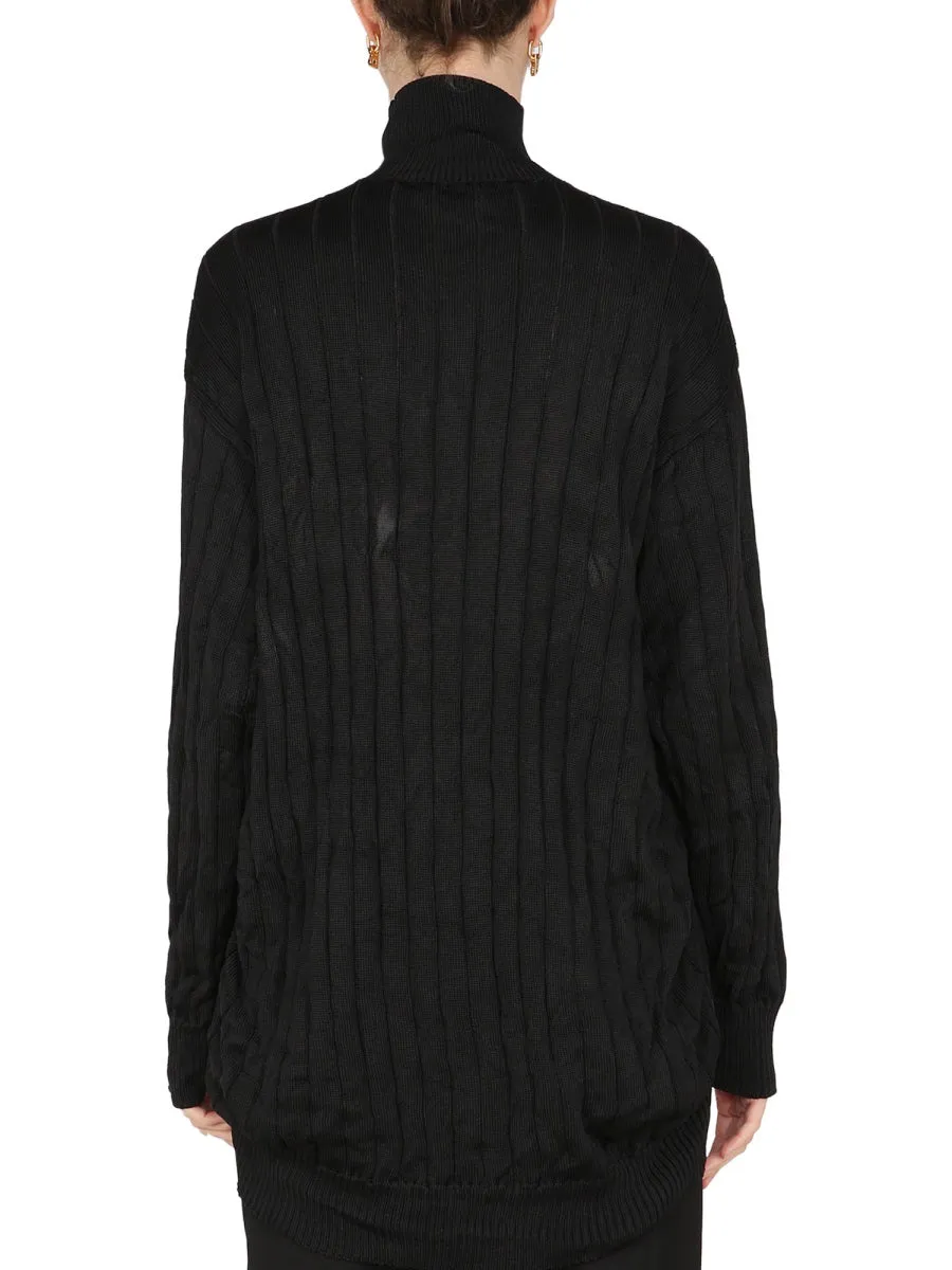 Oversized Turtleneck Pullover sold by Wanan Luxury product image thumbnail 3