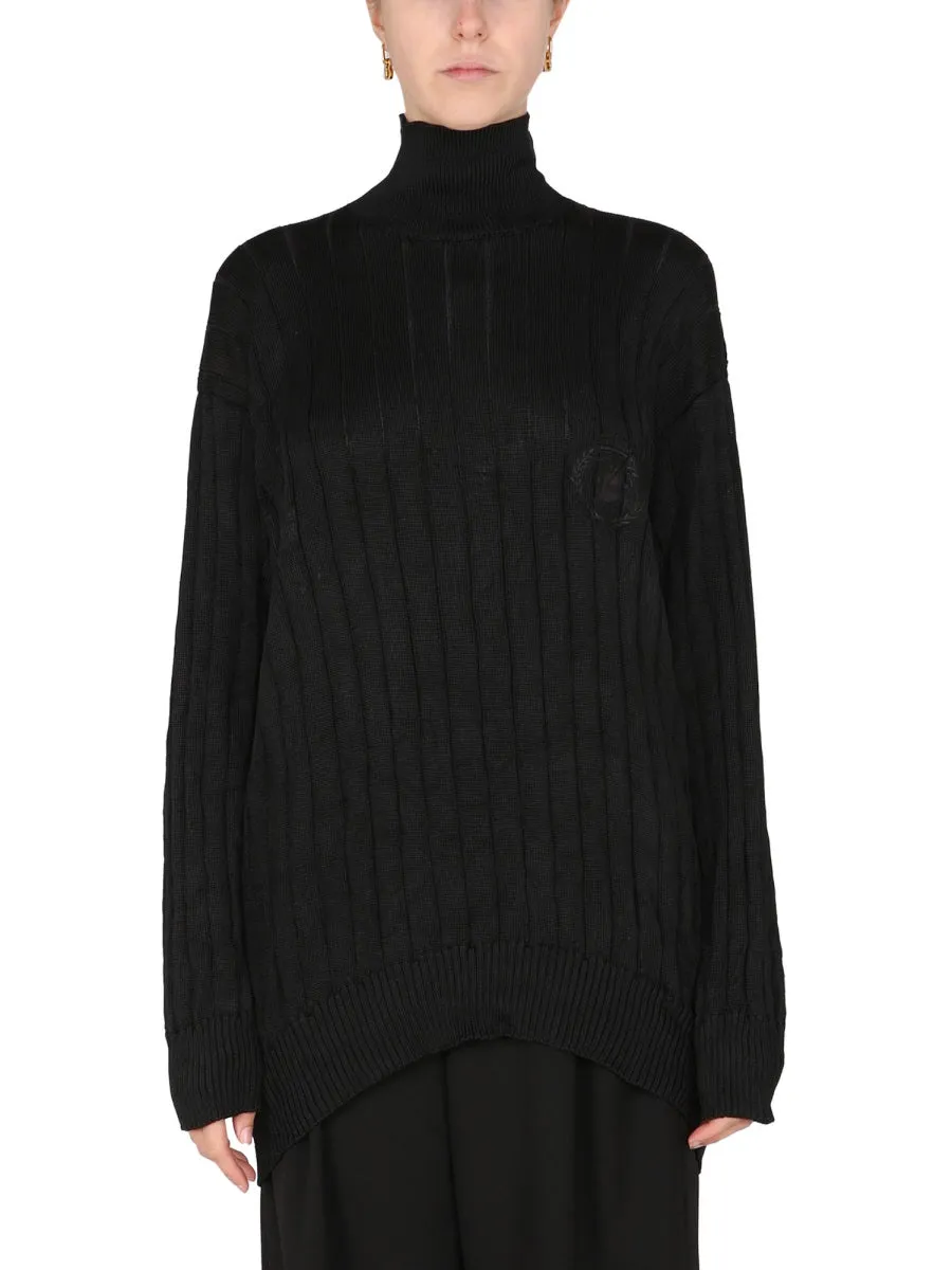Oversized Turtleneck Pullover sold by Wanan Luxury