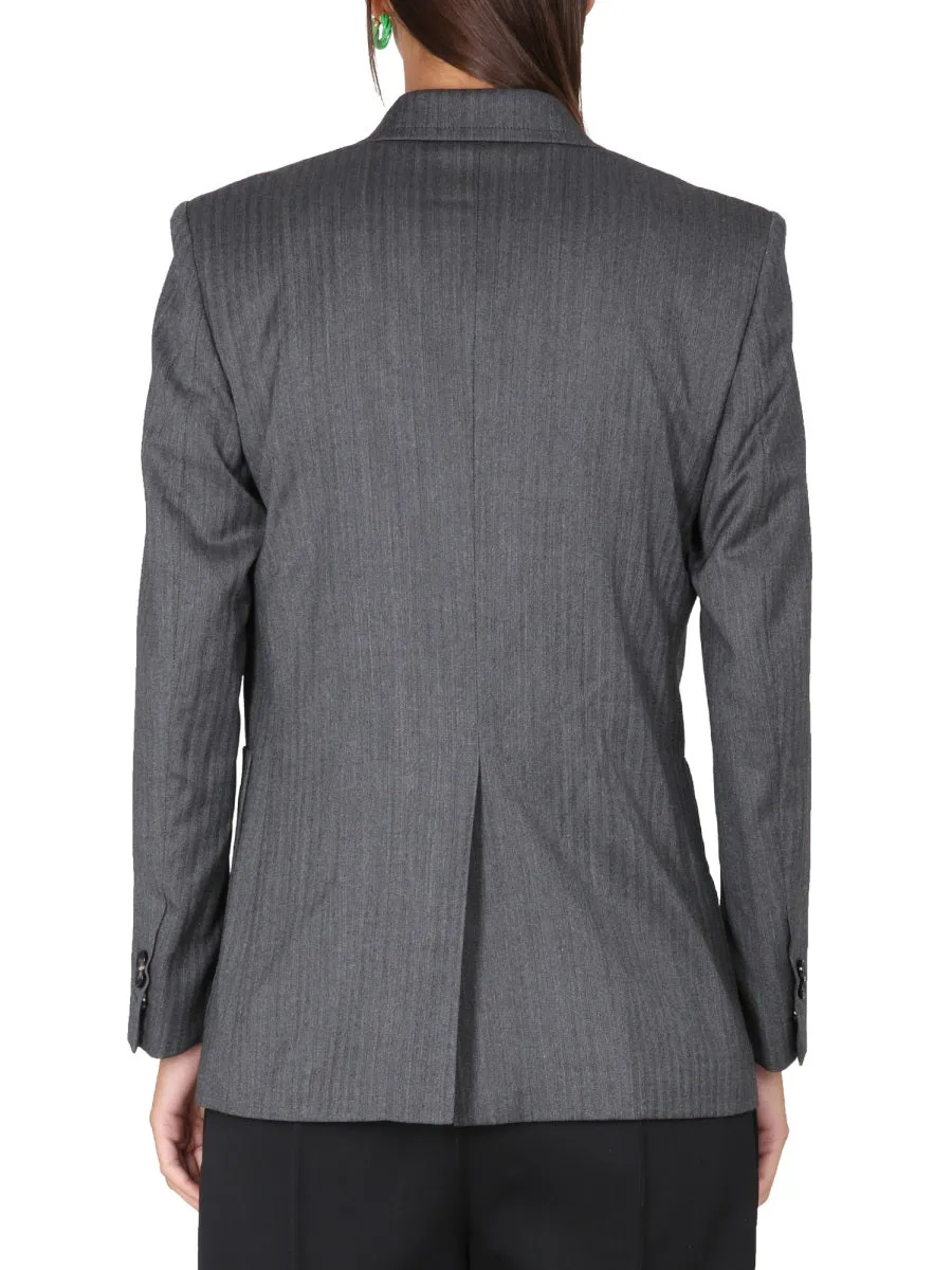 Chevron Pattern Jacket sold by Wanan Luxury product image thumbnail 3