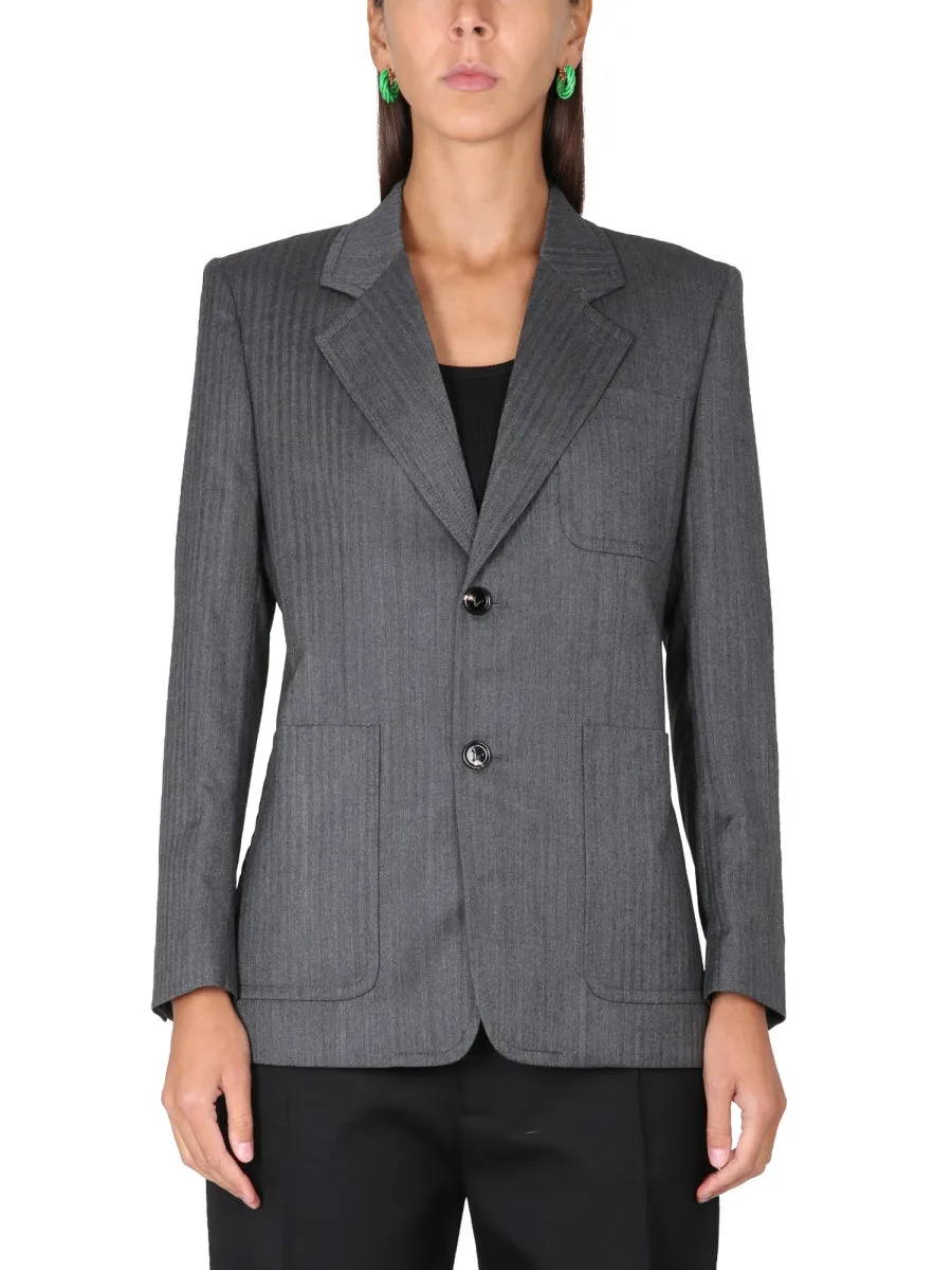 Chevron Pattern Jacket sold by Wanan Luxury