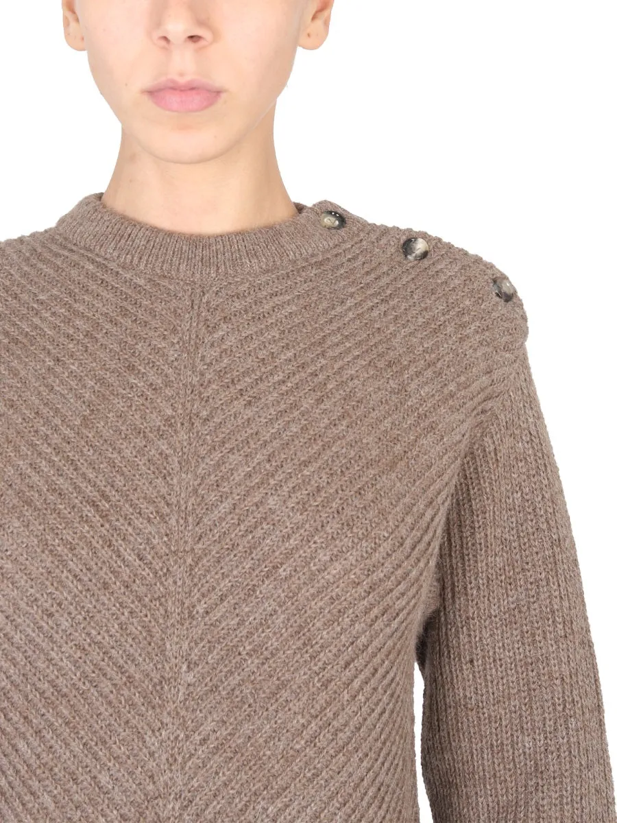 Alpaca Knit With Chevron Pattern sold by Wanan Luxury product image thumbnail 4