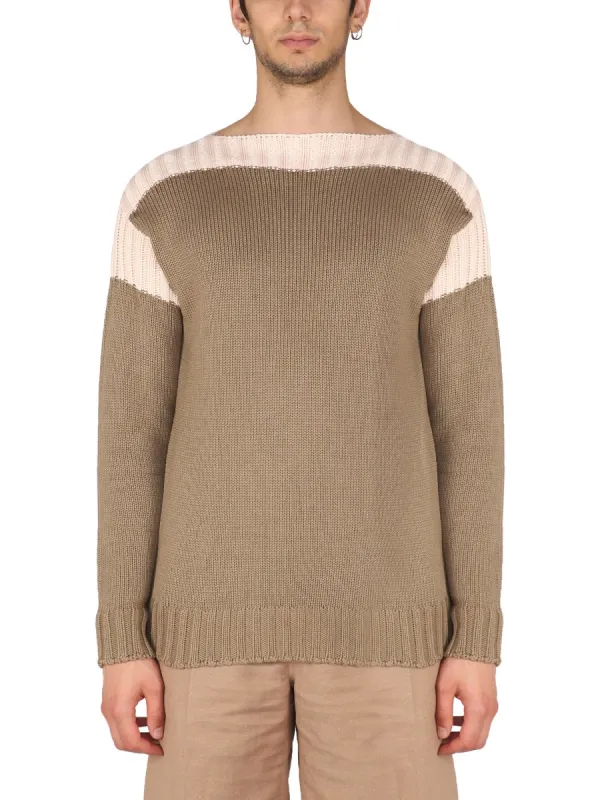 Cotton And Cashmere Sweater made by Fendi