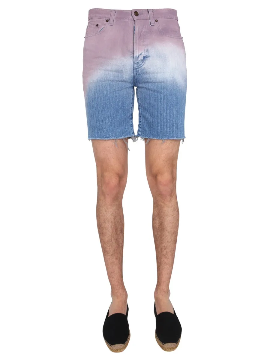 Degraded Print Bermuda sold by Wanan Luxury