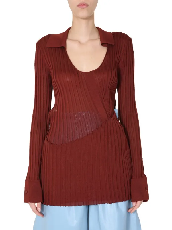 Ribbed Sweater made by Bottega Veneta