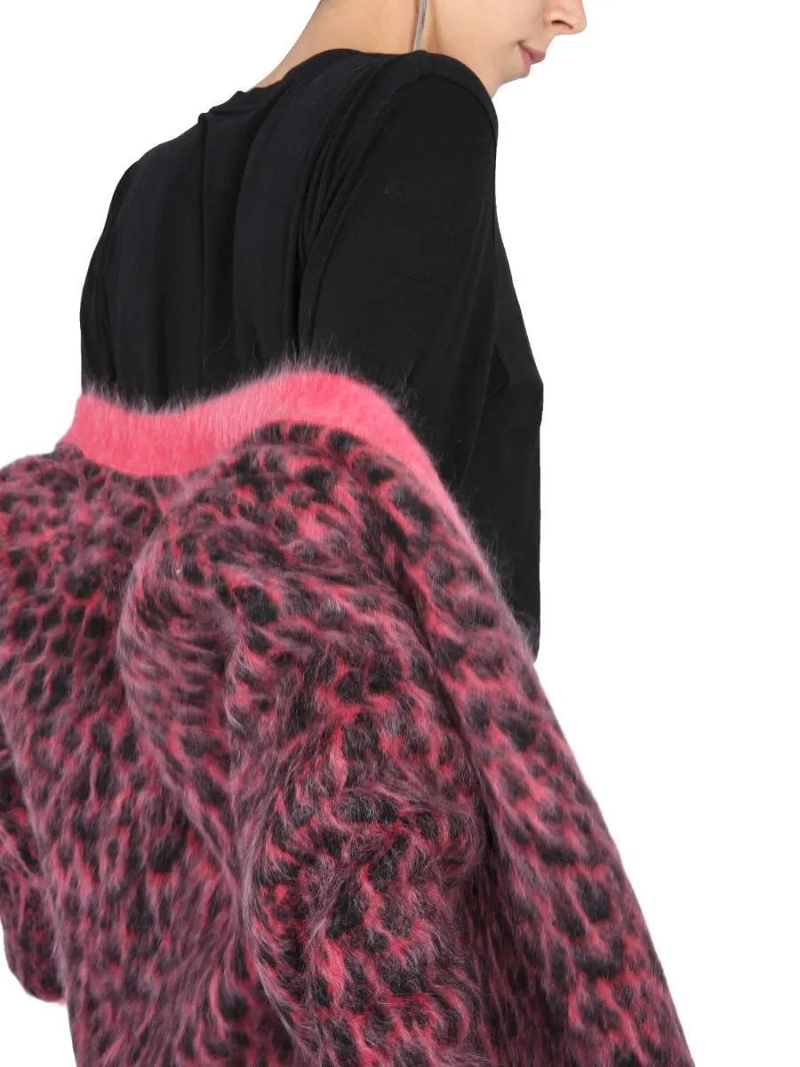 Leopard Jacquard Cardigan sold by Wanan Luxury product image thumbnail 5