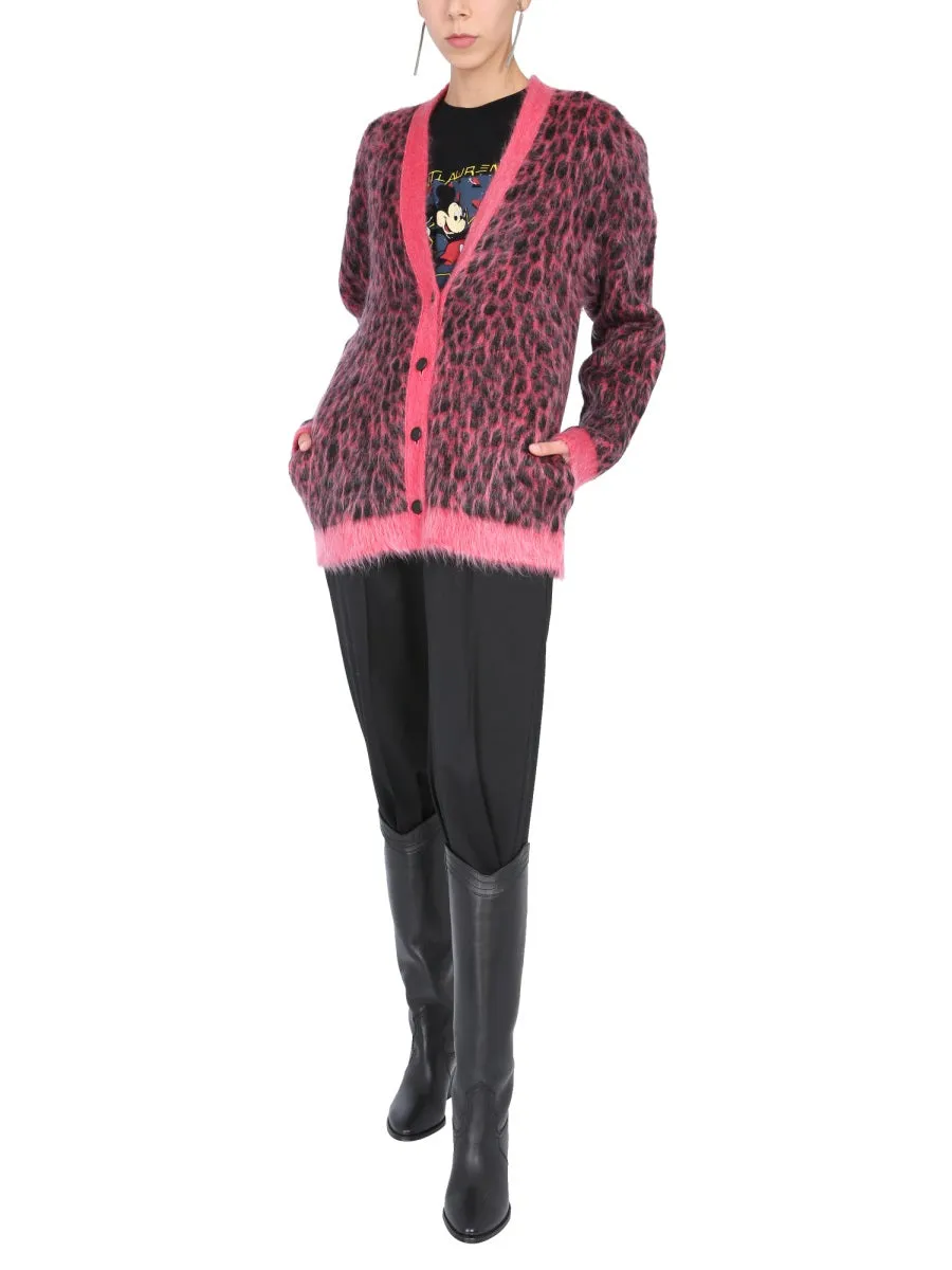 Leopard Jacquard Cardigan sold by Wanan Luxury product image thumbnail 2